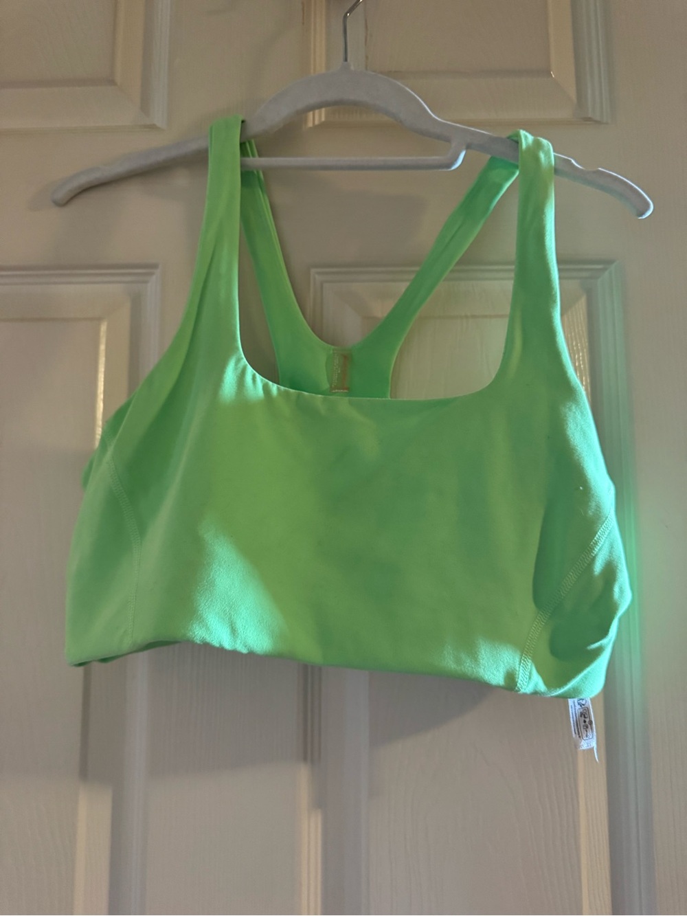 Free People Movement- Neon Green Women's Racerback Sports Bra